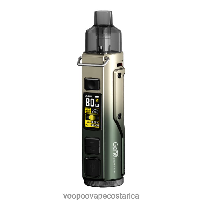 VOOPOO Argus Precio - VOOPOO ARGUS PRO kit de modificación de cápsulas 2X4JBN30 oro verde negruzco