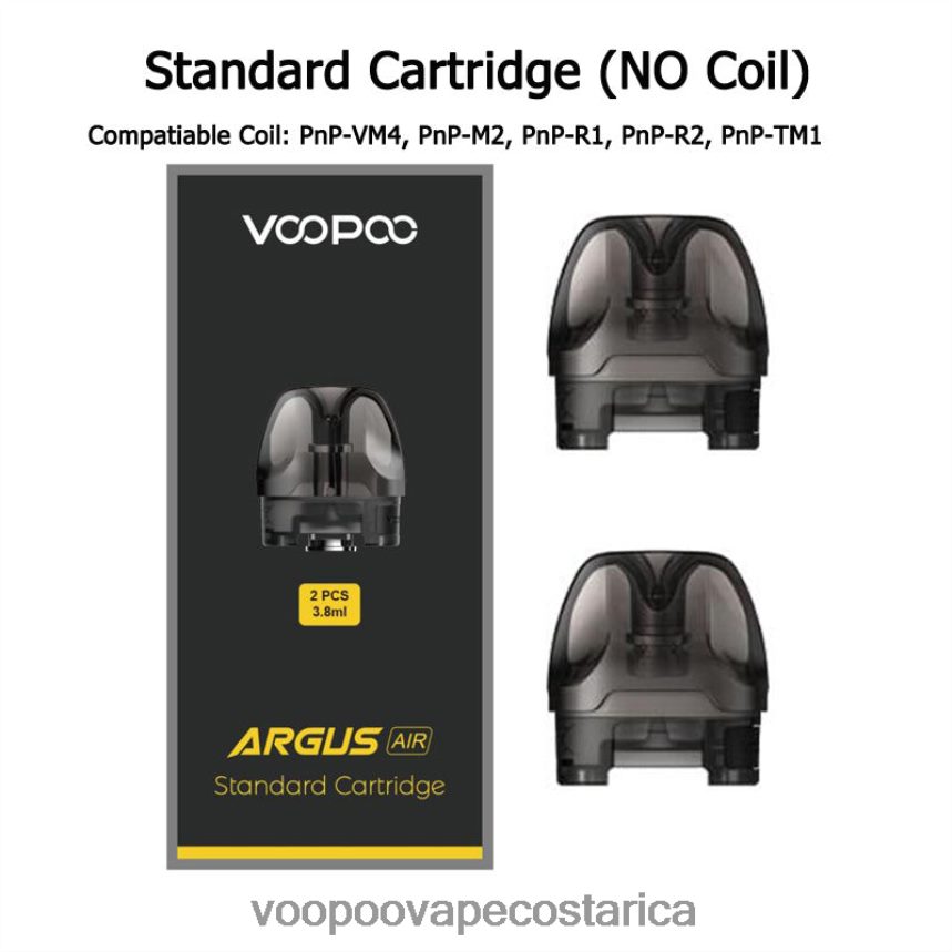 VOOPOO Costa Rica - VOOPOO ARGUS AIR cartucho de cápsulas (2 piezas) 2X4JBN513 vaina estándar (vacía)