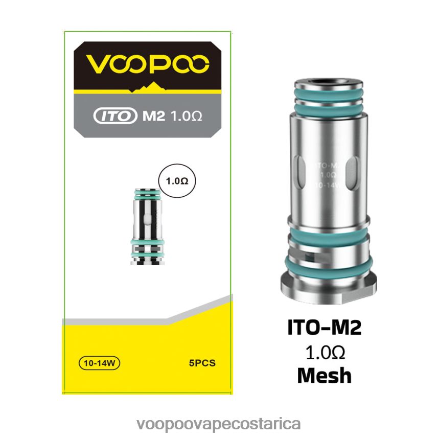 VOOPOO Costa Rica - VOOPOO ITO bobinas (5 piezas) 2X4JBN613 ito-m2