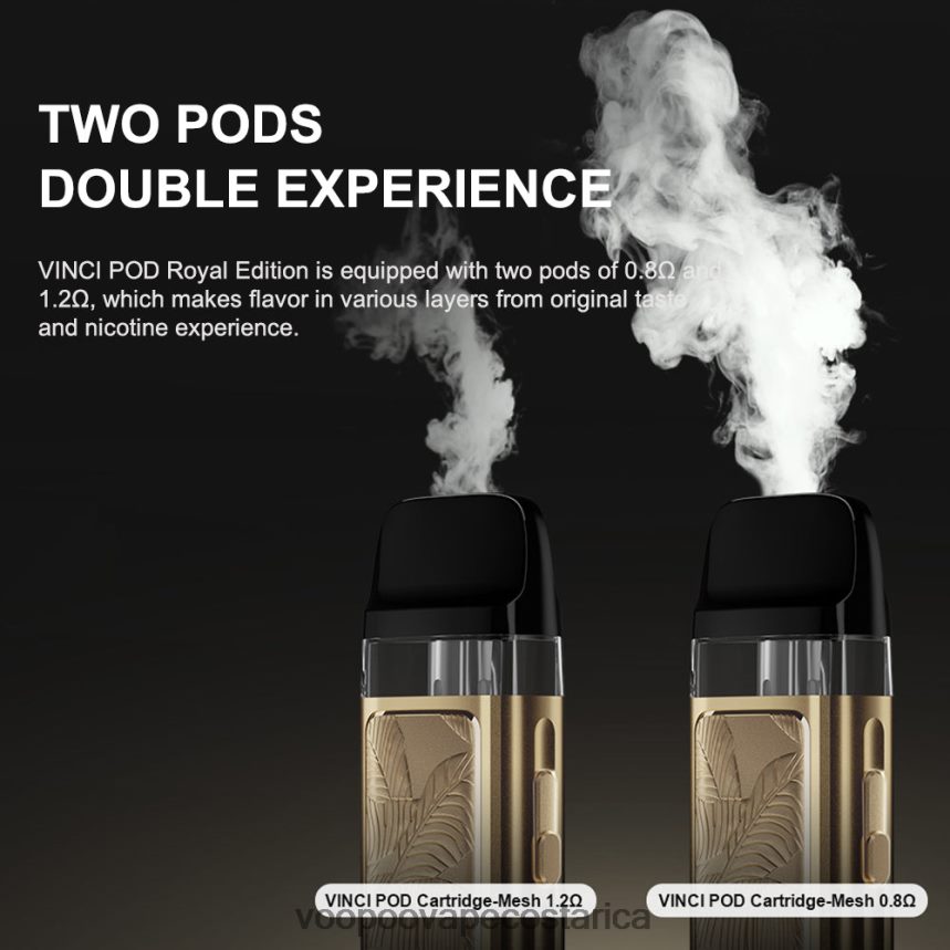 VOOPOO Costa Rica - VOOPOO VINCI POD edición real 2X4JBN343 hoja de oro