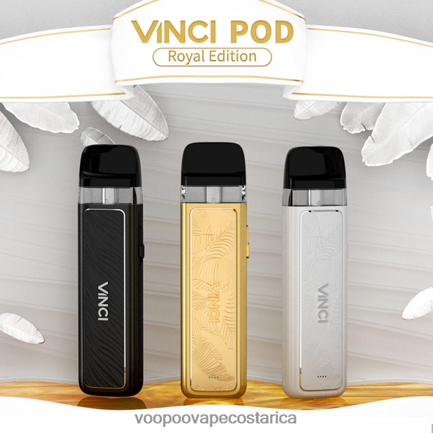 VOOPOO Costa Rica - VOOPOO VINCI POD edición real 2X4JBN343 hoja de oro