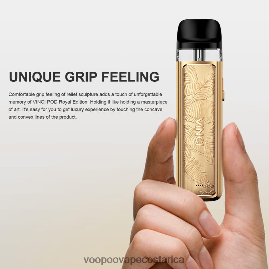 VOOPOO Costa Rica - VOOPOO VINCI POD edición real 2X4JBN343 hoja de oro