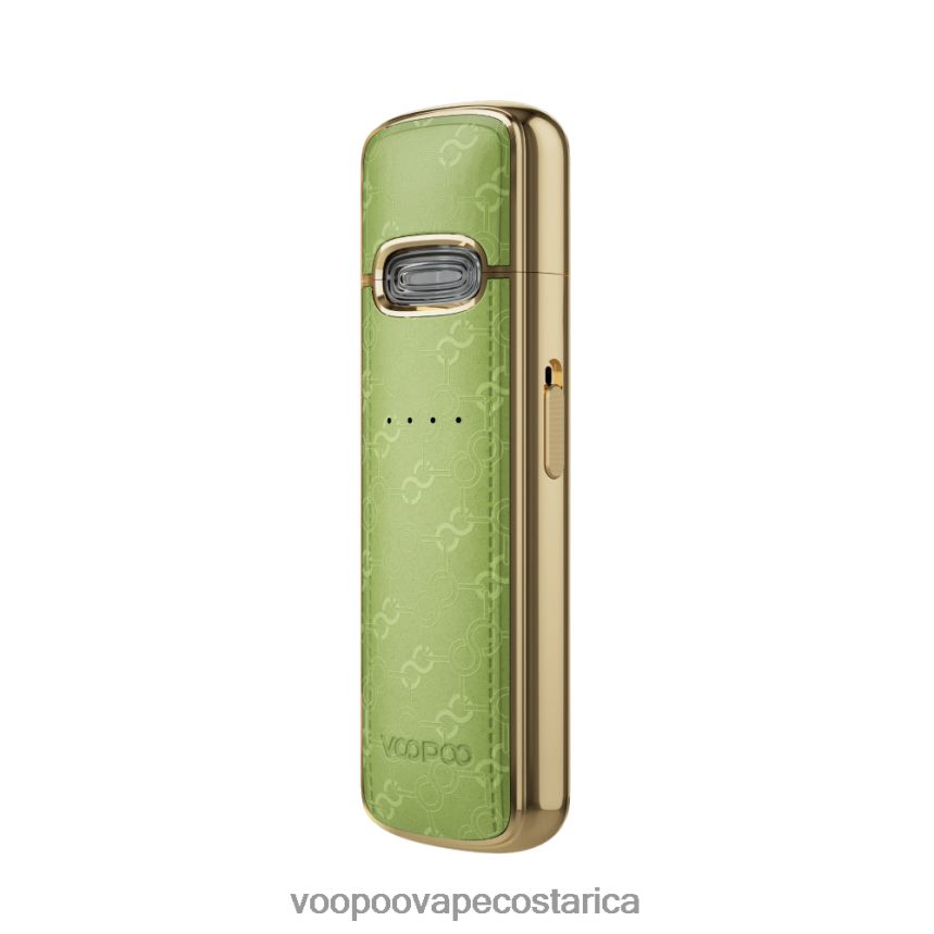 VOOPOO Costa Rica - VOOPOO VMATE E kit de cápsulas 2X4JBN433 oro con incrustaciones verdes