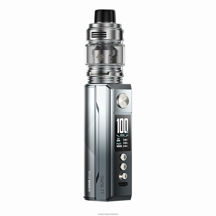 VOOPOO Drag Precio - VOOPOO DRAG M100S dispositivo mod 2X4JBN158 negro plata