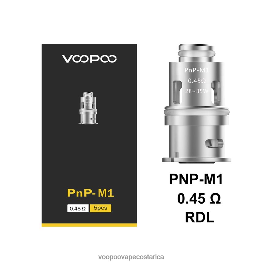VOOPOO Drag Precio - VOOPOO PNP bobinas (5 piezas) 2X4JBN588 pnp-m1