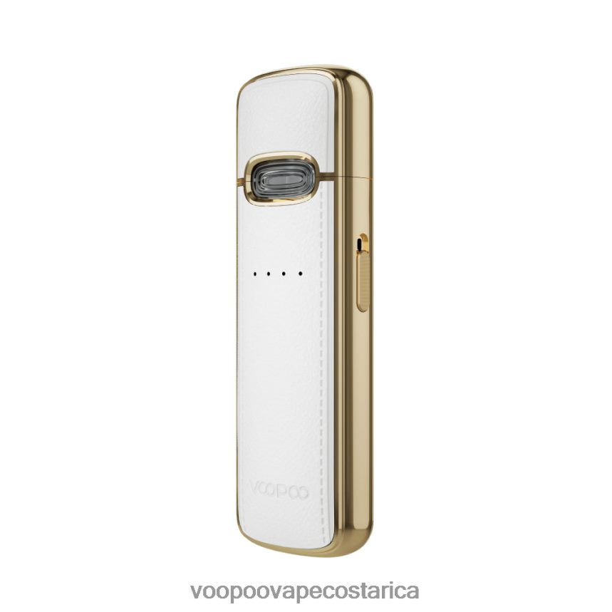 oro blanco con incrustaciones