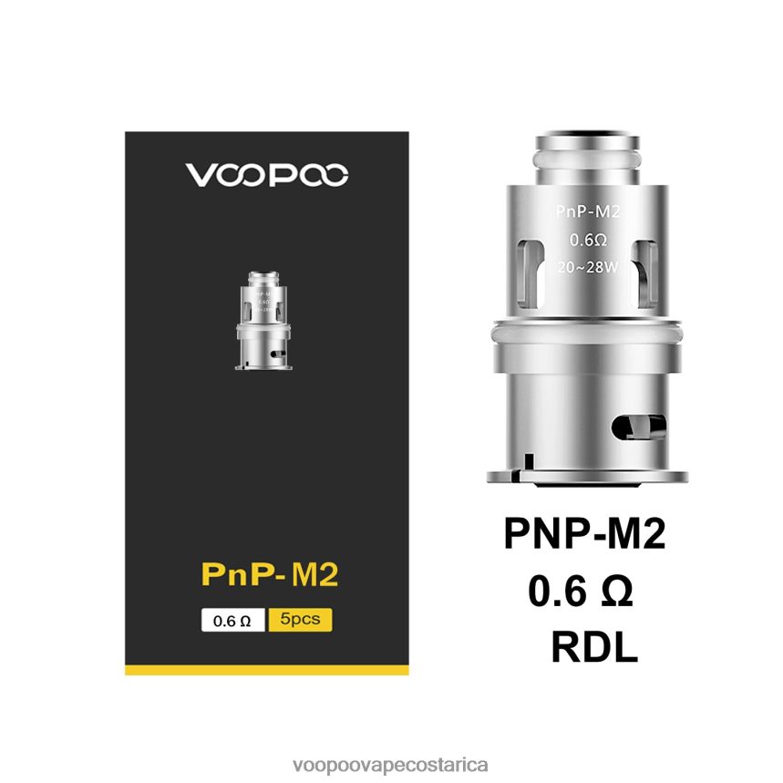 VOOPOO Gene Precio - VOOPOO PNP bobinas (5 piezas) 2X4JBN589 pnp-m2