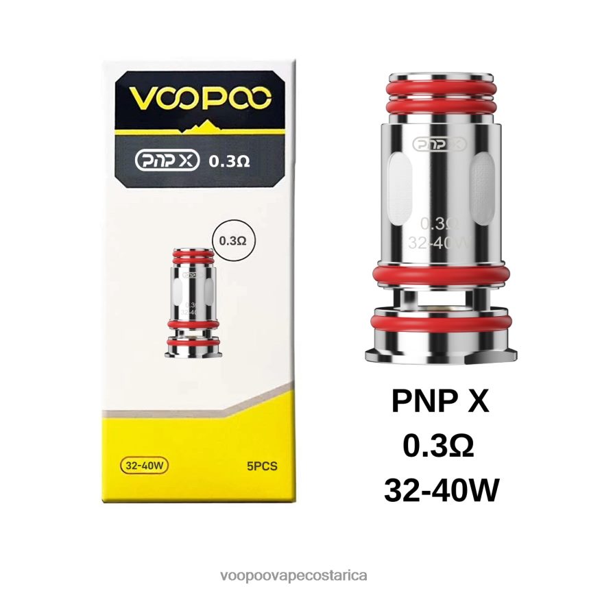 VOOPOO Precio - VOOPOO PNP bobinas (5 piezas) 2X4JBN607 pnp x 03 ohmios