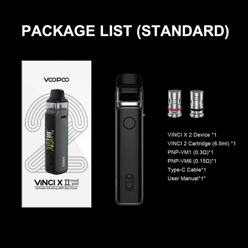 VOOPOO Precio - VOOPOO VINCI X 2 equipo 2X4JBN347 Fibra de carbon