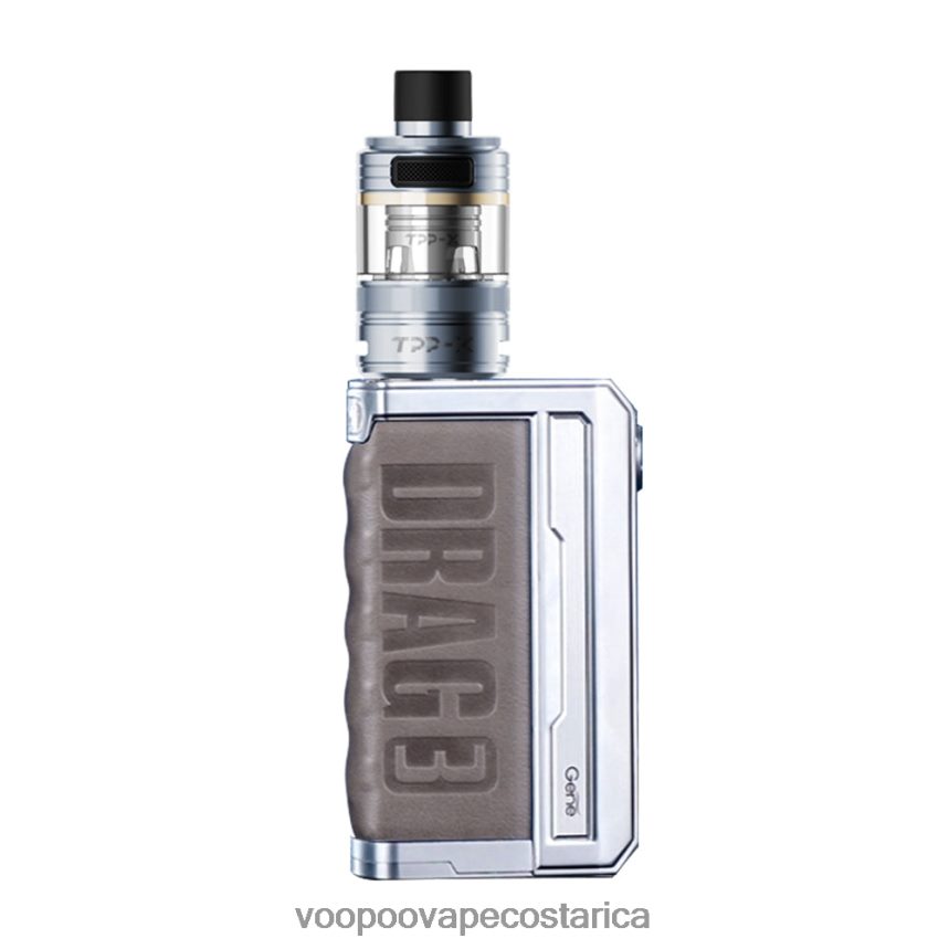VOOPOO San José - VOOPOO DRAG 3 TPP X kit de modificación de caja 2X4JBN272 lima del tesoro de plata