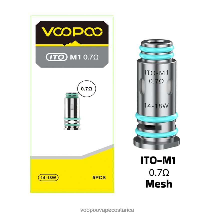 VOOPOO San José - VOOPOO ITO bobinas (5 piezas) 2X4JBN612 ito-m1