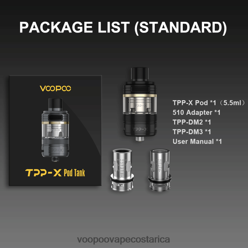 VOOPOO Vape Precio - VOOPOO TPP X tanque de vaina 2X4JBN514 arcoíris