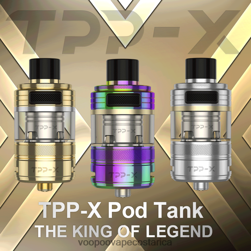 VOOPOO Vape Precio - VOOPOO TPP X tanque de vaina 2X4JBN514 arcoíris