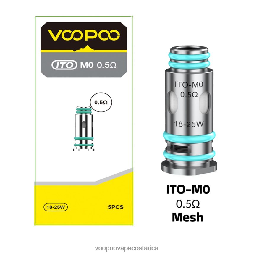 VOOPOO Vape Price - VOOPOO ITO bobinas (5 piezas) 2X4JBN586 ito-m0