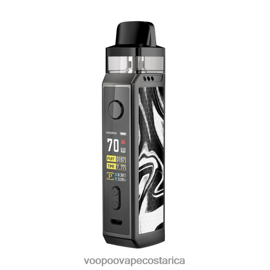 VOOPOO Vape Price - VOOPOO VINCI X kit de cápsula mod 2X4JBN346 Fibra de carbon