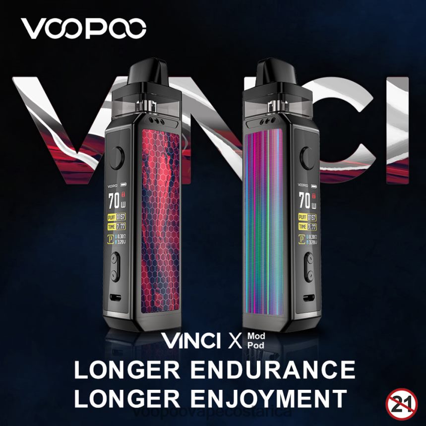 VOOPOO Vape Price - VOOPOO VINCI X kit de cápsula mod 2X4JBN346 Fibra de carbon
