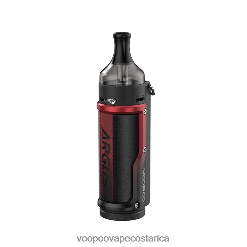 VOOPOO Vape Amazon - VOOPOO ARGUS kit de modificación de cápsulas 2X4JBN75 cuero litchi y rojo