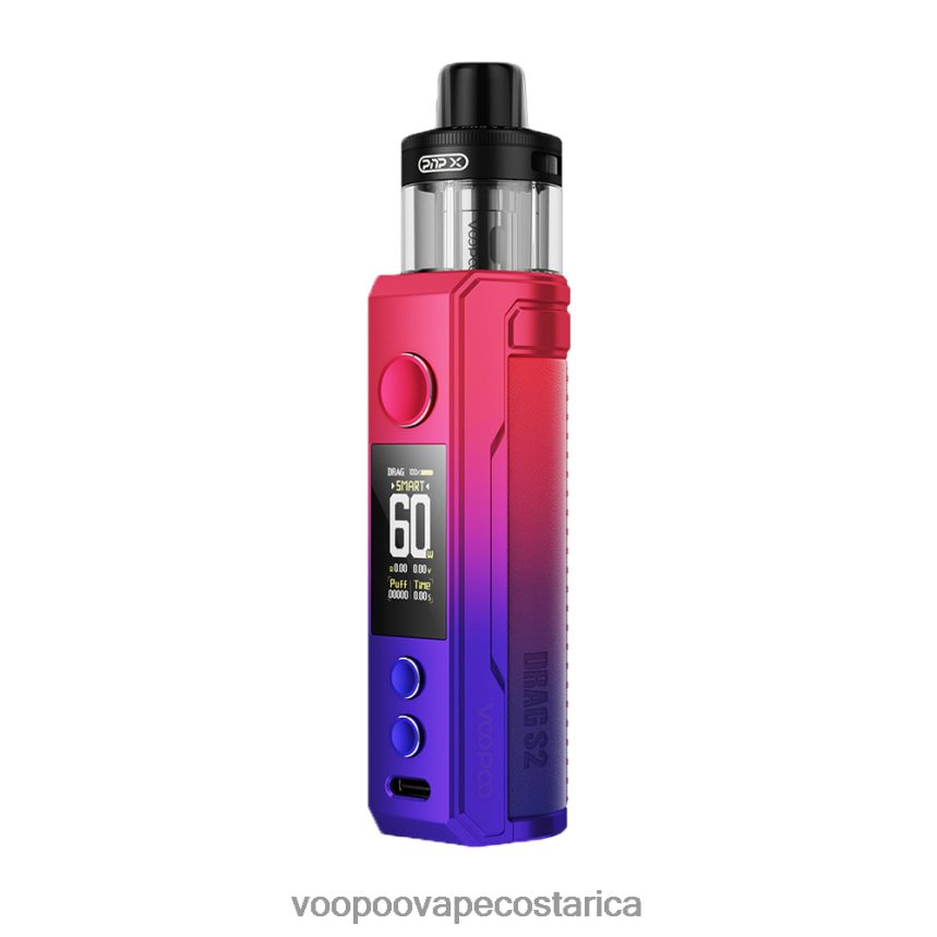 VOOPOO Drag Precio - VOOPOO DRAG S2 kit de modificación de cápsulas 2X4JBN258 rojo moderno