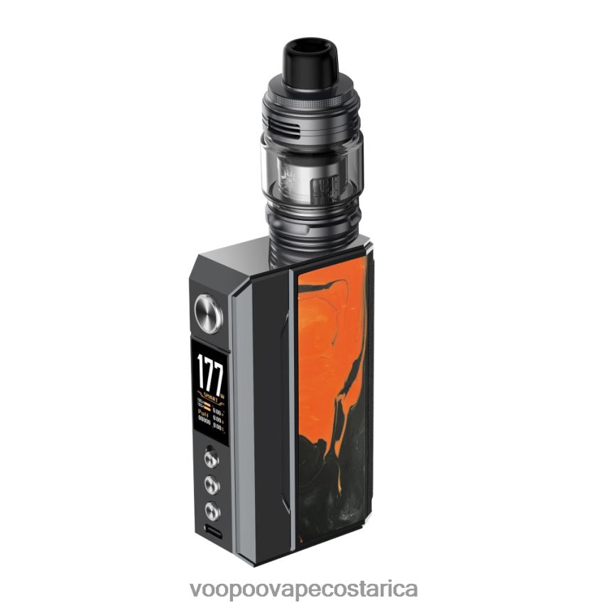 VOOPOO Vape Amazon - VOOPOO DRAG 4 equipo 2X4JBN165 gun metal+naranja tropical