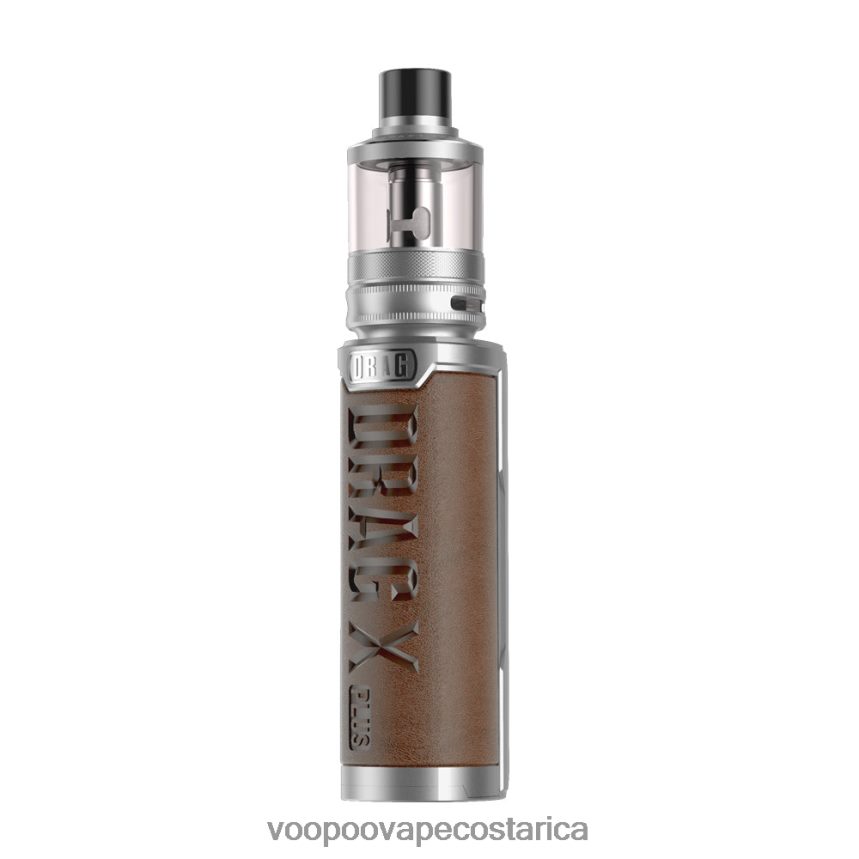 VOOPOO Vape Costa Rica - VOOPOO DRAG X PLUS Edición profesional 2X4JBN281 plata+marrón retro