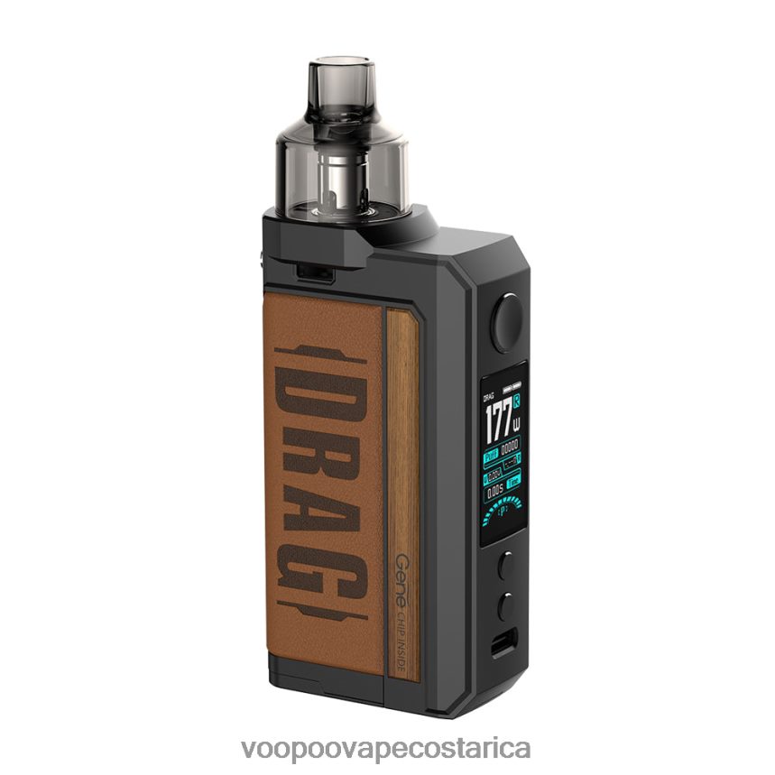 VOOPOO Vape Precio - VOOPOO DRAG MAX dispositivo mod 2X4JBN334 marrón vintage