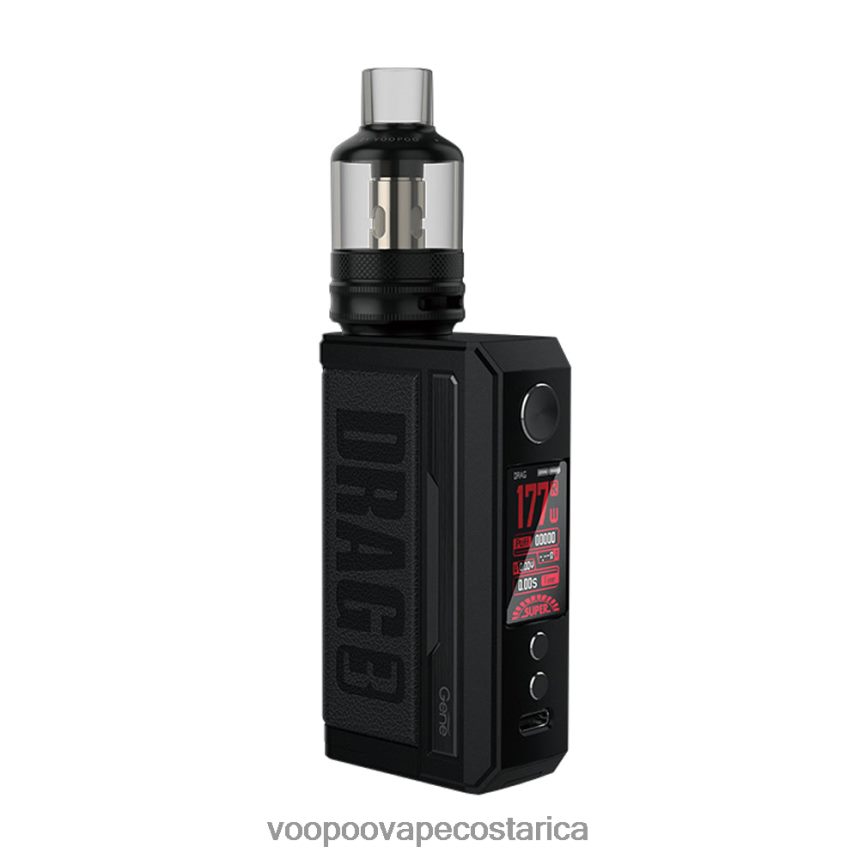VOOPOO Vape Costa Rica - VOOPOO DRAG 3 kit de modificación de caja 2X4JBN251 negro clasico