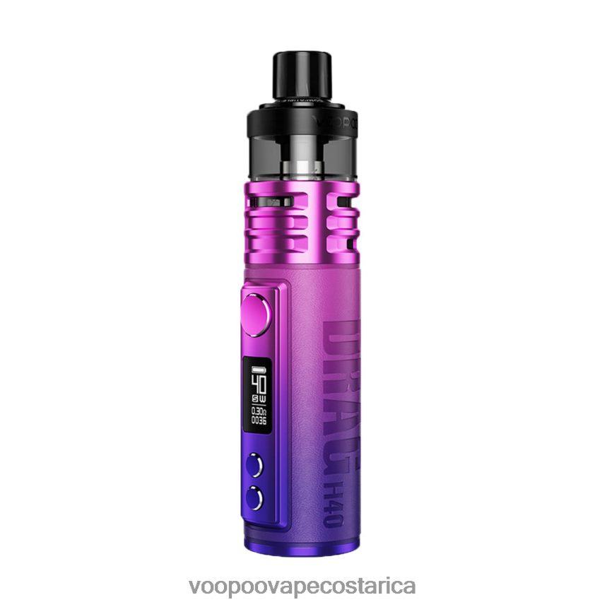 VOOPOO Vape Costa Rica - VOOPOO DRAG H40 mod de vaina 2X4JBN211 rojo moderno