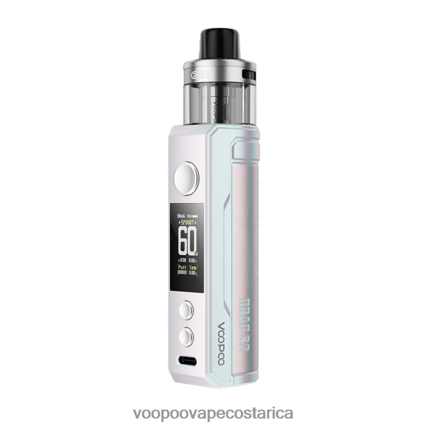 VOOPOO Vape Price - VOOPOO DRAG S2 kit de modificación de cápsulas 2X4JBN256 plata colorida