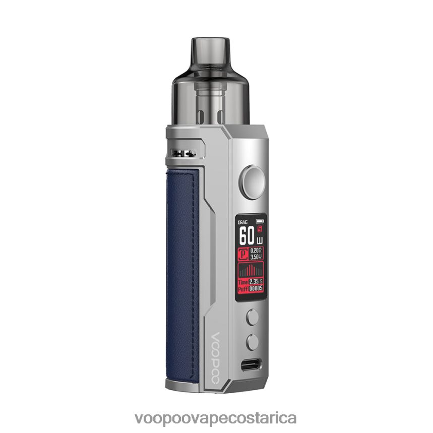 VOOPOO Costa Rica - VOOPOO DRAG S kit de modificación de cápsulas 2X4JBN203 azul plateado