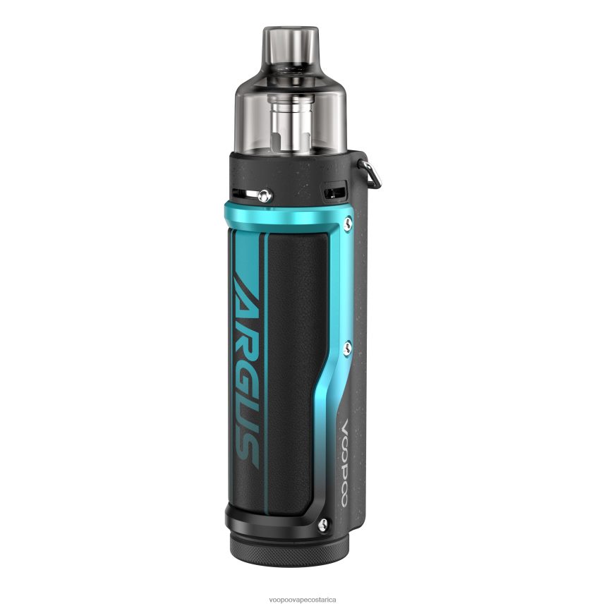 VOOPOO Vape Precio - VOOPOO ARGUS PRO kit de modificación de cápsulas 2X4JBN24 cuero litchi azul