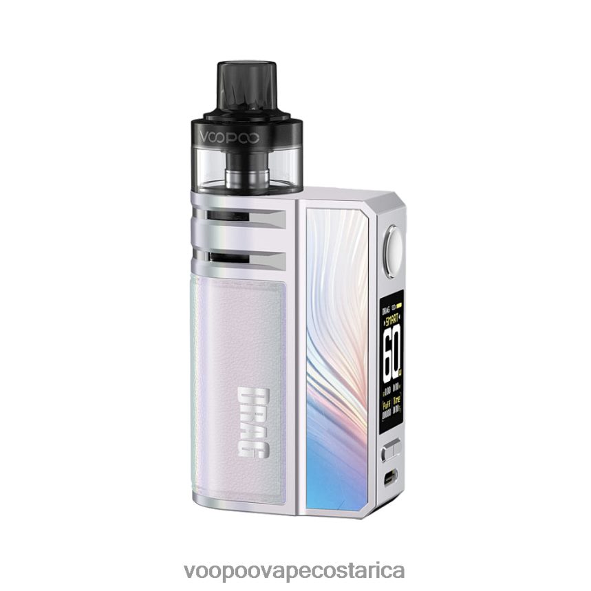 VOOPOO Vape Price - VOOPOO DRAG E60 kit de cápsulas 2X4JBN186 plata arcoiris