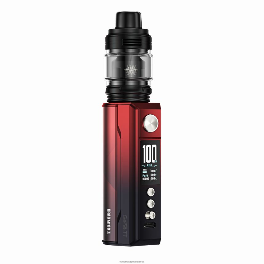 VOOPOO Vape Price - VOOPOO DRAG M100S dispositivo mod 2X4JBN276 negro rojo
