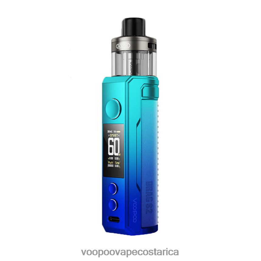VOOPOO Vape Price - VOOPOO DRAG S2 kit de modificación de cápsulas 2X4JBN156 cielo azul